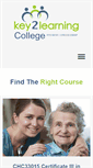 Mobile Screenshot of key2learning.com.au